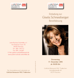 Gisela Schneeberger - Justin-Rockola