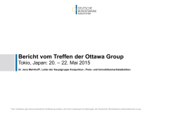 Bericht vom Treffen der Ottawa Group