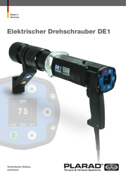 Elektrischer Drehschrauber DE1