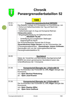 1989 - Traditionsverband ehemaliger Soldaten