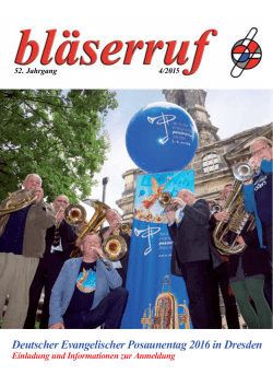 Bläserruf 04-2015 - Gnadauer Posaunenbund