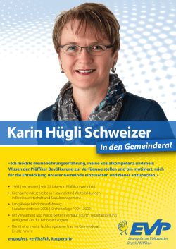 Karin Hügli Schweizer