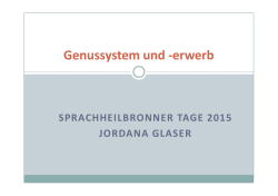 Handout_Glaser_Genus - Deutsche Gesellschaft f&uuml;r