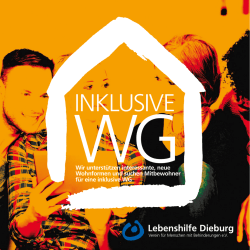 inklusive - Lebenshilfe Dieburg
