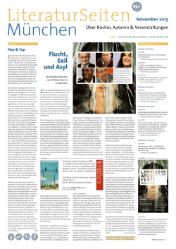Flucht, Exil und Asyl - LiteraturSeiten München