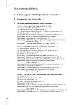 Inhaltsverzeichnis - Schulbuchzentrum Online