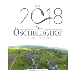 Öschberghof-Erweiterungs-Booklet