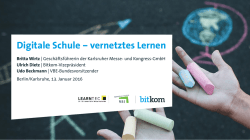 Digitale Schule - Vernetztes Lernen