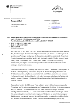 S 0184/11/10001 :001 - Bundesfinanzministerium