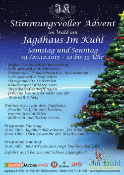 Jagdhaus Im K&uuml;hl