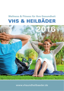vhs & heilbäder - Volkshochschulverband Baden