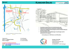 klinischer dialog - Universitätsmedizin Göttingen