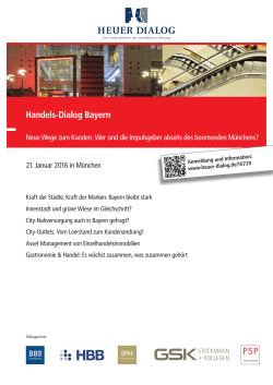 Handels-Dialog Bayern