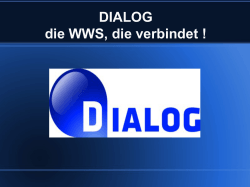 DIALOG - MARKUS SOFTware GmbH