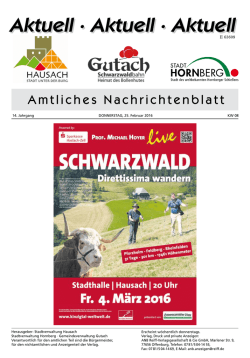 Amtliches Nachrichtenblatt KW 8