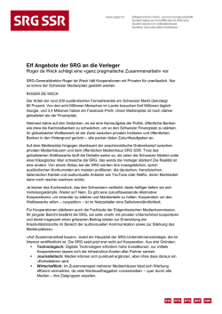 Eine ganz pragmatische Zusammenarbeit