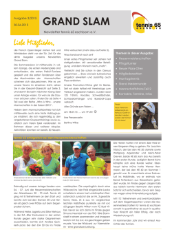 grand slam - tennis65 eschborn