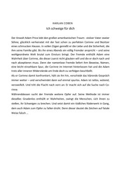 Ich schweige f&uuml;r dich