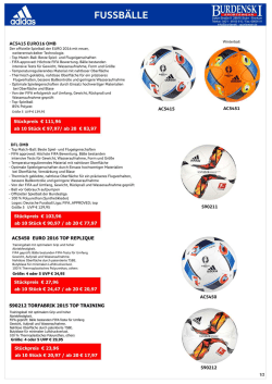 Adidas Fußbälle - Burdenski Sportswear