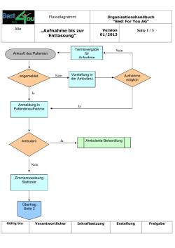 „Aufnahme bis zur Entlassung“ Seite 1 / 3