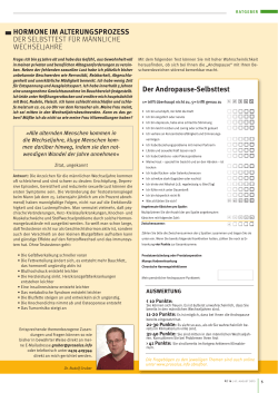 Pustertaler Zeitung 16/2015 | Fragebogen männliche Wechseljahre