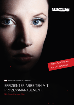 EFFIZIENTER ARBEITEN MIT PROZESSMANAGEMENT.
