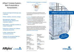 AIRplus® Container-Systeme