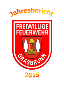 Jahresbericht der FFW Grasbrunn f&uuml;r das Jahr 2015