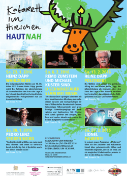 Hirschen Kabarett 2015.indd