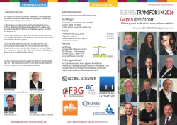 Flyer Business Transforum 2016