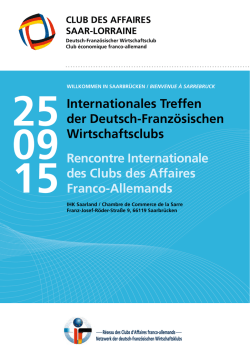 Rencontre Internationale des Clubs des Affaires Franco
