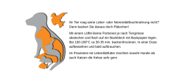 Ihr Tier mag seine Leber- oder Nierendi&auml;tfeuchtnahrung nicht