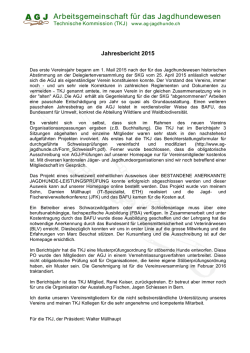 Jahresbericht 2015