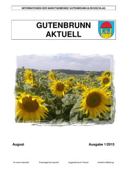 2015 - Gutenbrunn