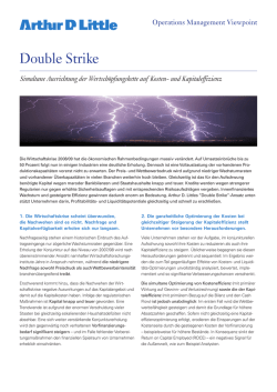 Double Strike - Arthur D. Little