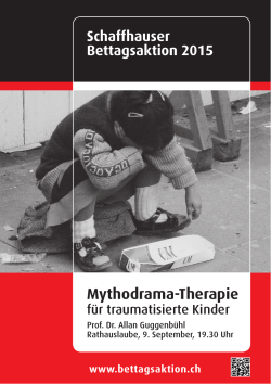 Mythodrama-Therapie - Schaffhauser Bettagsaktion