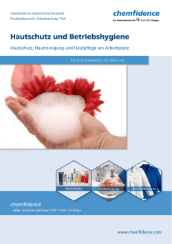 Hautschutz, Hygienebedarf