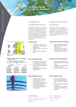 Intelligente Infusionsprozesse