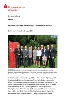 2015.08.11 Verdiente Jubilare in Bad Neuenahr