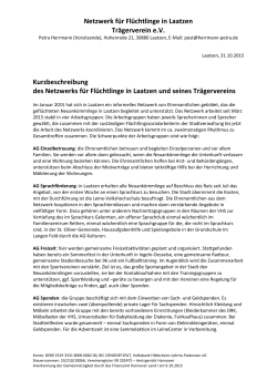 Netzwerk für Flüchtlinge in Laatzen Trägerverein e.V.