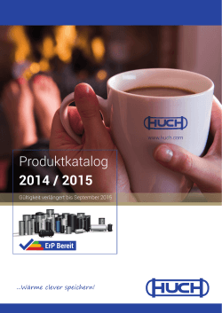 Produktkatalog 2014 / 2015