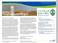 Familienkirche tut gut! - Evangelische Jugend EKM