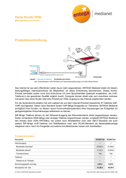 Home Kombi VDSL - ENTEGA Medianet