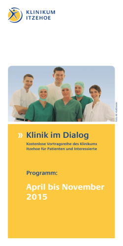 Klinik im Dialog - Klinikum Itzehoe
