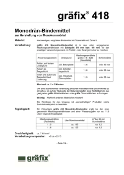gr&auml;fix&reg; 418 Monodr&auml;n