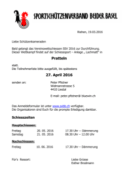 Begleitbrief