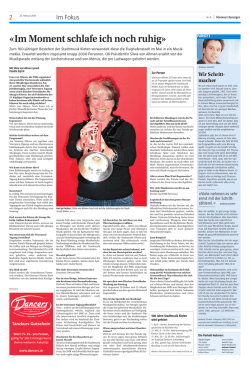 Interview mit Silvia von Allmen
