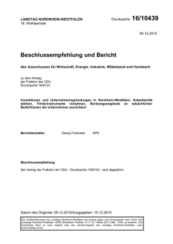 Drucksache 16/10439