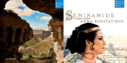Semiramide - La Signora Regale. Arias & Scenes from Porpora to