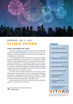 Vitako intern - 6-2015
